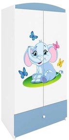 Skriňa Babydreams Modrá – Slon