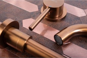 Rea Lungo Long, podomietková umývadlová batéria + BOX inštalačný systém, medená matná, REA-B4601