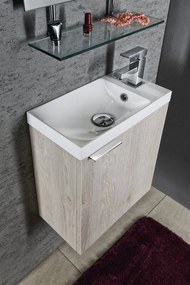 Sapho Sapho, LATUS X umývadlová skrinka 78,8x50x22cm, dub Alabama, LT110-SET06