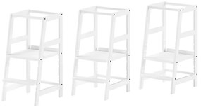 Biela učiaca veža z bukového dreva Forrest – Vipack