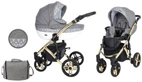 Kočík Kunert Mila Premium gold frame 2v1 - 15