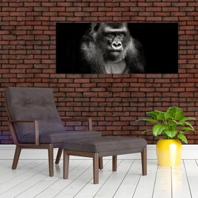 Obraz - Gorila (120x50 cm)