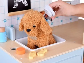 Jokomisiada Wooden Veterinary Clinic – Vet Clinic with Puppy + Accessories ZA5939