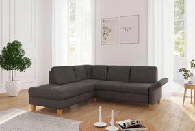 XXXLutz ROHOVÁ SEDAČKA, textil, grafitová Sit & More - Sedačky - 000144016152
