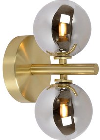 Lucide 45274/02/02 - Nástenné svietidlo TYCHO 2xG9/28W/230V zlatá