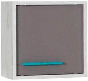 Polička Rest R10 dub biely