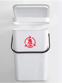 Štítok/nálepka na odpadkové koše, RECYKLÁCIA - Lieky 8cm