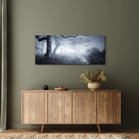 Obraz - Cesta v hmle (120x50 cm)