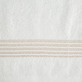 BAVLNENÝ UTERÁK LILA 50X90 CM BIELA