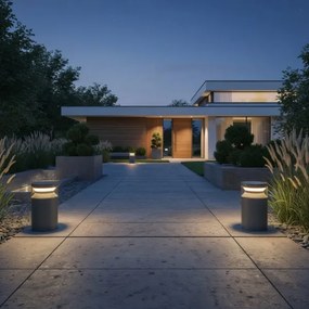 Ideal Lux - LED Vonkajšia lampa BOEING LED/14W/230V 15 cm IP65 antracit