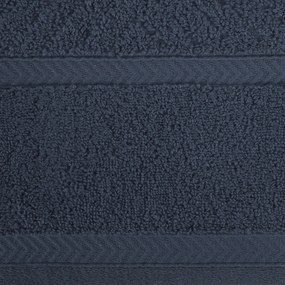 BAVLNENÝ UTERÁK KALIA11 SADA 3KS 70X140 CM TMAVOMODRÁ