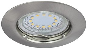 RABALUX Súprava LED podhľadových svietidiel LITE, 240lm, 3000K, satinované, guľaté