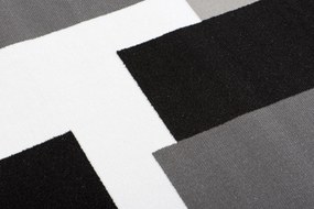 TA Koberec T968A DARK GRAY CHEAP PP CRM Sivý Obdĺžnikový Rozmer: 80x150 cm