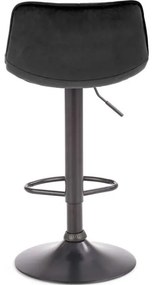 Barová stolička 106x43 cm čierna