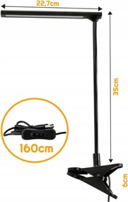 BERGE Stolná lampa LED 5W - EDYNBURG