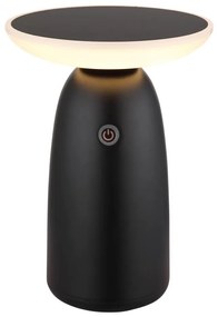 Globo 36625S - LED Stmievateľná solárna dotyková lampa LED/10W/3,7V IP54 čierna