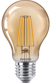 Philips 8718699673529 Vintage LED žiarovka E27, 4W, 400lm, 2500K, zlatá