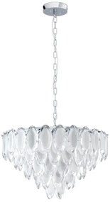 Eglo 39722 - Luster na reťazi CARVARIO 10xE14/40W/230V