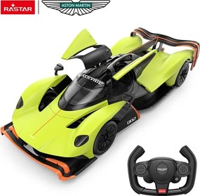 Diaľkovo ovládané auto Aston Martin Valkyrie AMR Pro R/C 1:14 zelené Rastar