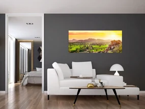 Obraz Hampi údolí v Indii (120x50 cm)