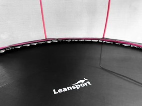 Trampolína LEAN Sport Max 12ft čierna a ružová
