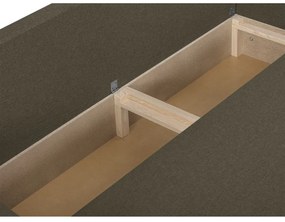 Rozkládací pohovka DORIS Hnědá