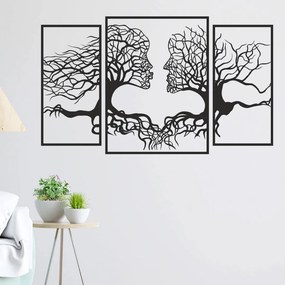 Veselá Stena Samolepka Duša lesa Farba: čierna, Veľkosť: 80 X 48 cm