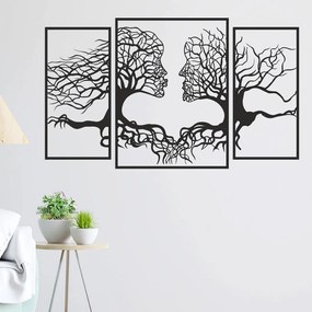 Veselá Stena Samolepka na stenu na stenu Duša lesa Farba: čierna, Veľkosť: 100 x 59 cm