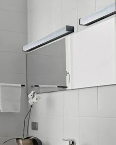 LED nástenné svietidlo Peter 90 3000 chróm