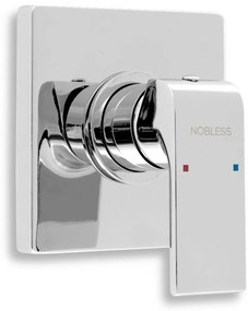 Novaservis Nobless Sharp, sprchová batéria podomietková, chrómová, 37050,0