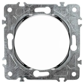 Elhard Okrúhly vypínač Rondo č.1 s okrúhlym rámčekom, biely - kompletný RD5001W