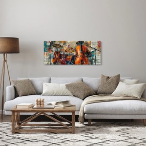 Obraz - Hudobné nástroje (120x50 cm)