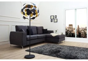 Stojaca lampa 36839 Čierna  - Komfort-nábytok