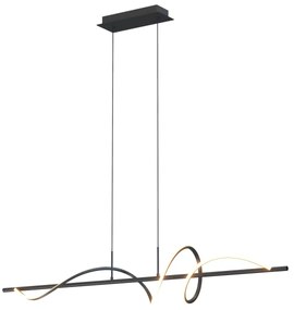 ONLI - LED Luster na lanku TWIST LED/30W/230V 4000K čierna