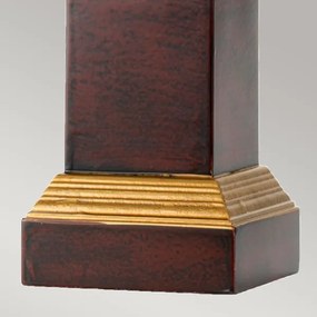 Elstead DL-LOUVIERS-TL - Stolná lampa LOUVIERS 1xE27/60W/230V