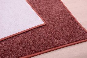 Vopi, Behúň na mieru Capri terra, šíre 133 cm, oranžová, chodba / predsieň