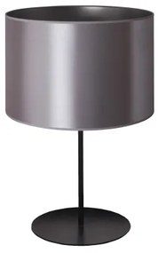 Duolla - Stolná lampa CANNES 1xE14/15W/230V pr. 20 cm strieborná/čierna