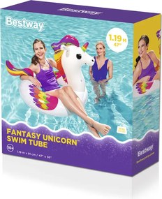 Nafukovací kruh jednorožec 119 x 91 cm Bestway 36159