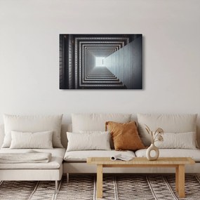 Obraz - Pohľad zvnútra budovy (90x60 cm)