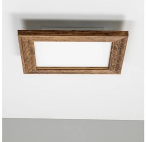 Eglo - LED Stmievateľný prisadený panel SALOBRENA 2 LED/16W/230V hnedá