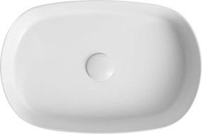 Isvea Isvea, INFINITY OVAL keramické umývadlo na dosku, 55x36cm, terrazzo, 10NF65055-2L-TRZ