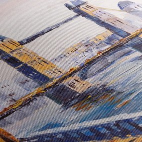Obraz - Maľba mesta (70x50 cm)