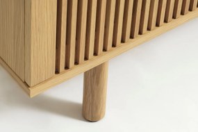 Dizajnový TV stolík Calloway 143 cm prírodný dub