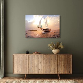 Obraz jachty (90x60 cm)