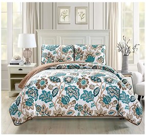 Prehoz na posteľ Valeria EMI, 150x210 cm + 1x obliečka 40x40 cm