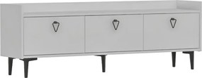 TV stolík PIENA 160 cm, biely