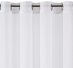 ZÁCLONA NA KRÚŽKOCH AMARO 350X250 CM BIELA