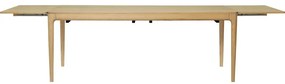 Rozkladací jedálenský stôl z dubového dreva 90x200 cm Heart'n'Soul – UMAGE