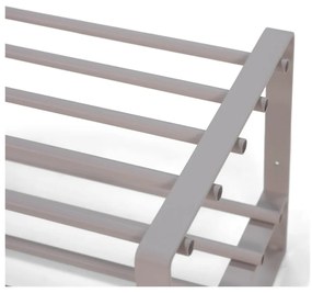 Sivo-béžový kovový stojan na topánky Rex – Spinder Design