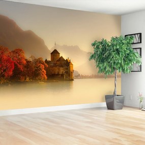 Fototapeta Vliesová Montreux hrad 208x146 cm